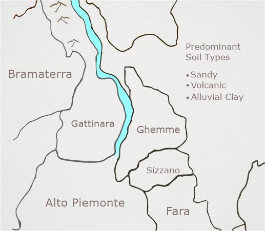 region, mapa, ca del becca